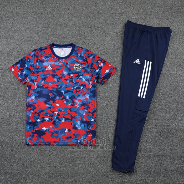Chandal del Bayern Munich Manga Corta 2021 Azul